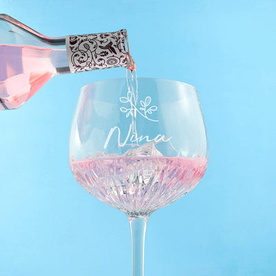 Personalised Crystal Icon Gin Goblet - Shop Personalised Gifts