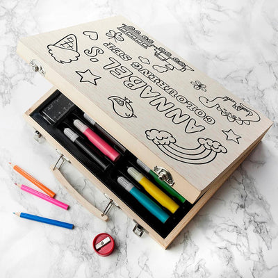 Personalised Colour Your Own Colouring Set - Shop Personalised Gifts