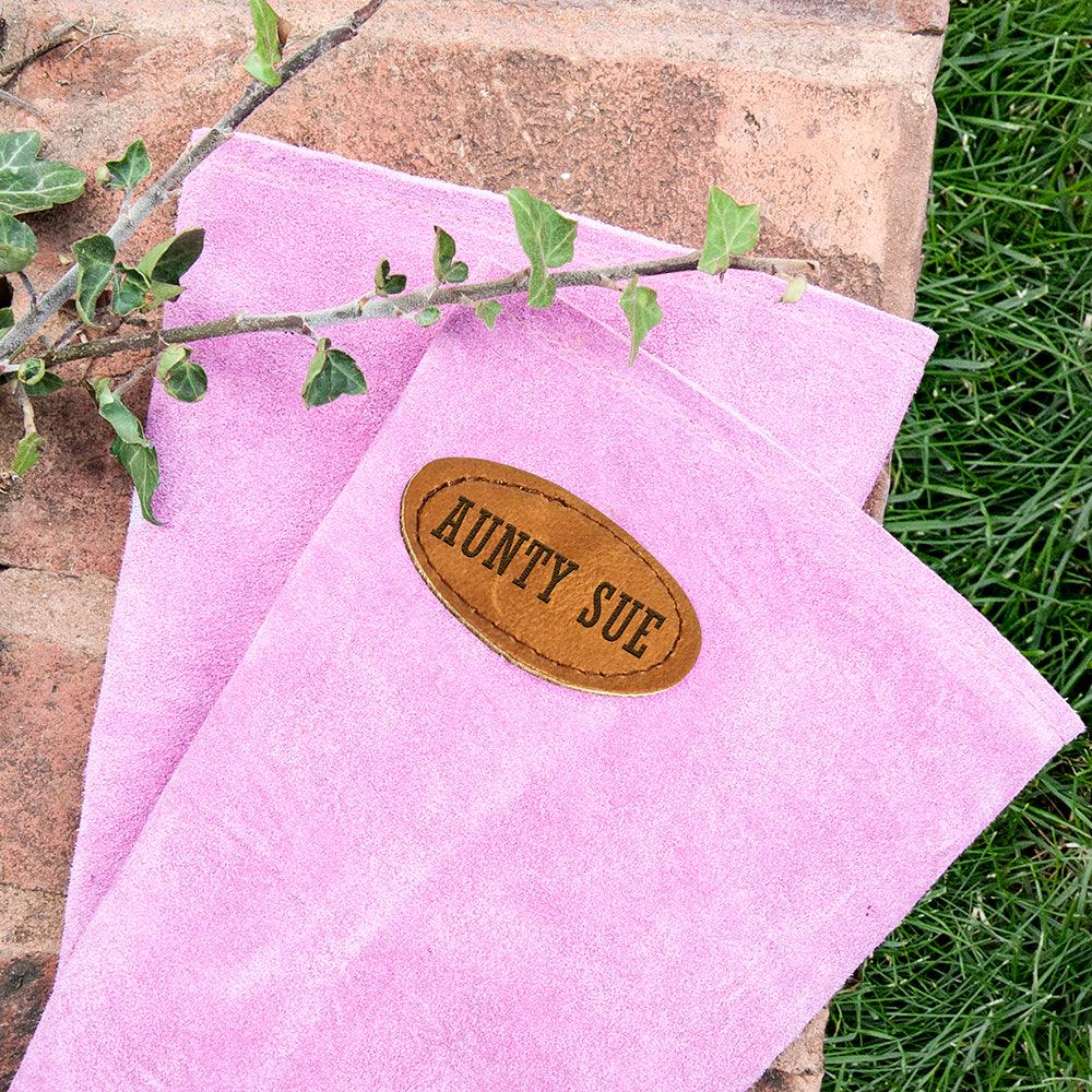 Large Pink Leather Garden Gloves - Shop Personalised Gifts