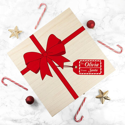 Personalised All Wrapped Up Christmas Eve Box - Shop Personalised Gifts