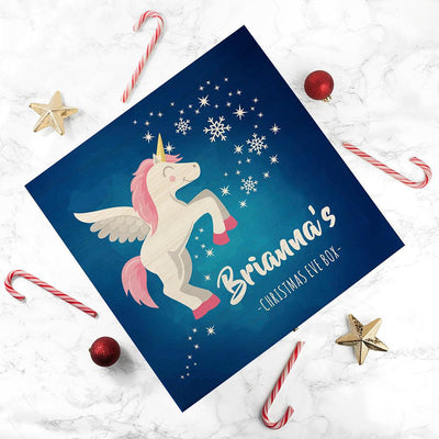 Personalised Baby Unicorn Christmas Eve Box - Shop Personalised Gifts