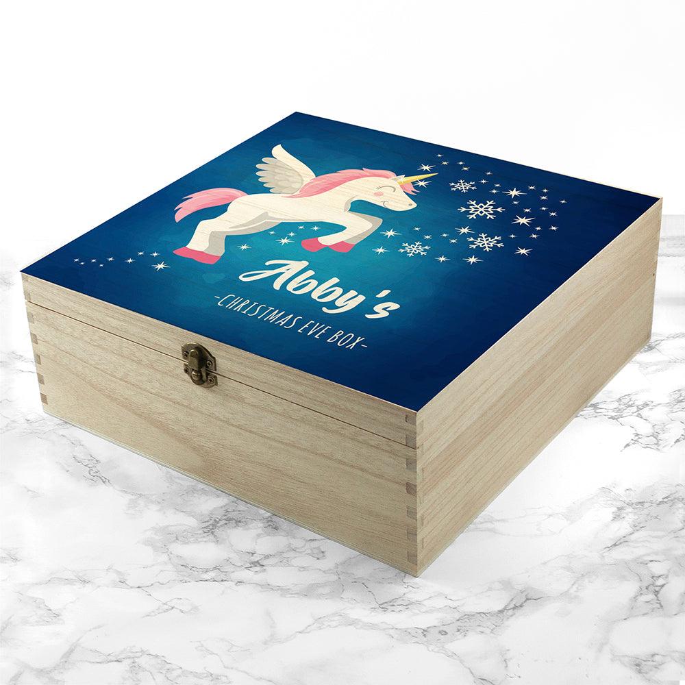 Personalised Baby Unicorn Christmas Eve Box - Shop Personalised Gifts