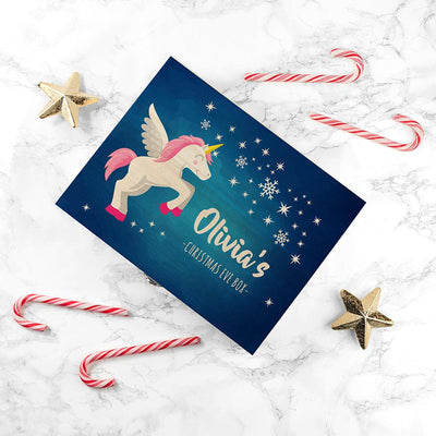 Personalised Baby Unicorn Christmas Eve Box - Shop Personalised Gifts