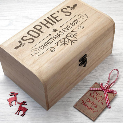 Personalised Christmas Eve Chest - Shop Personalised Gifts