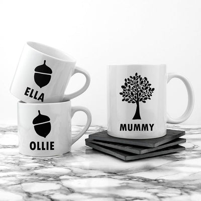 Personalised Mummy & Me Acorn Ceramic Mug - Shop Personalised Gifts