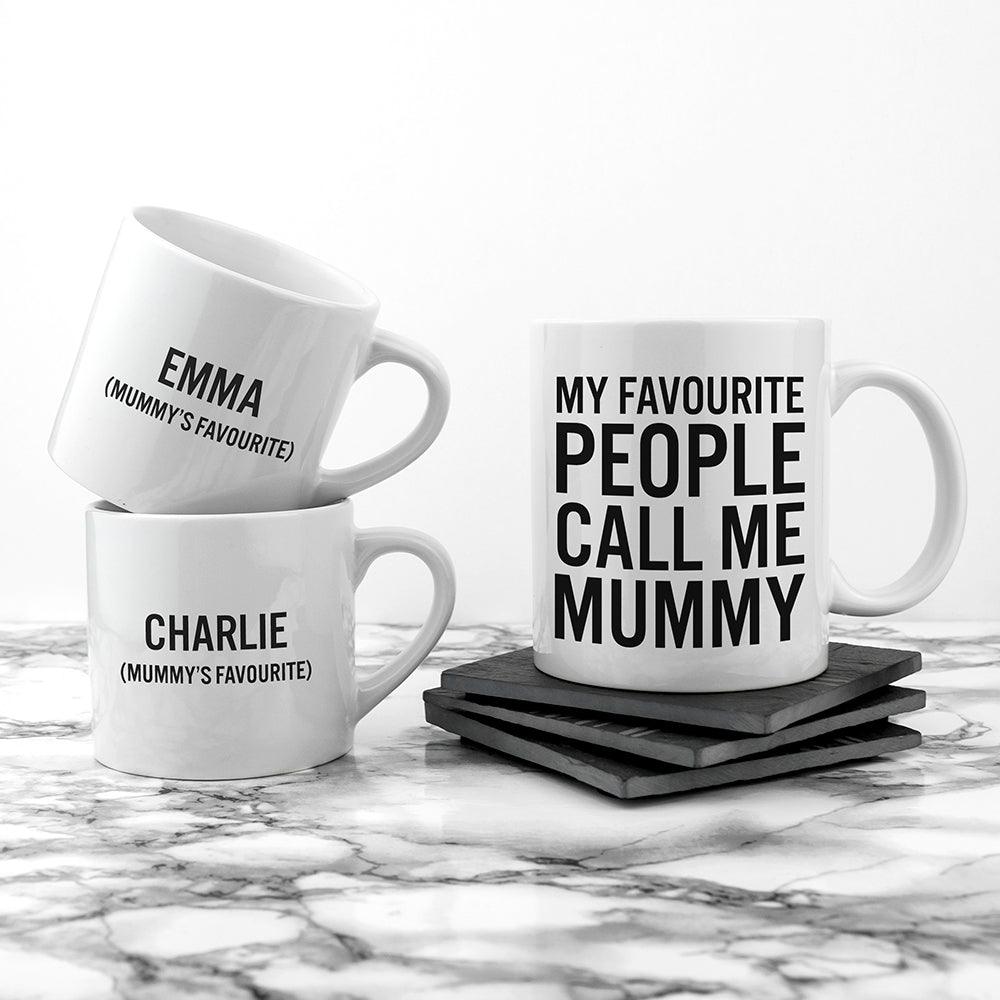 Personalised Mummy & Me Favourite People Ceramic Mug - Shop Personalised Gifts