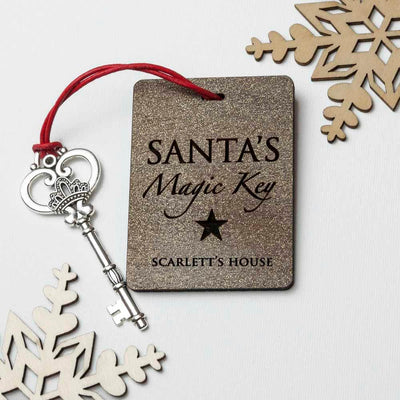 Personalised Santa's Magic Key - Shop Personalised Gifts